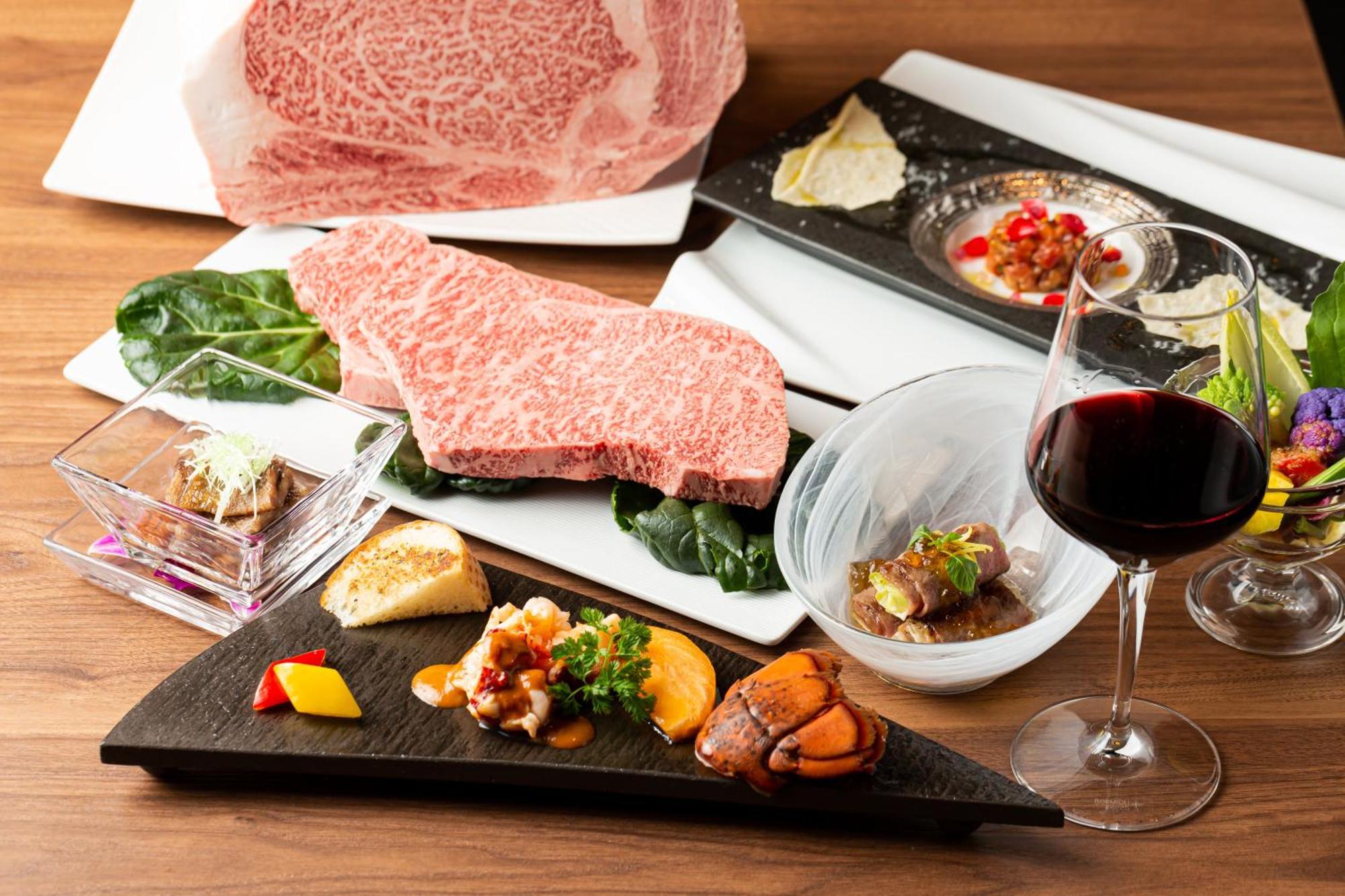 Good Nature Hotel Kyoto Eksteriør bilde A Japanese steakhouse meal