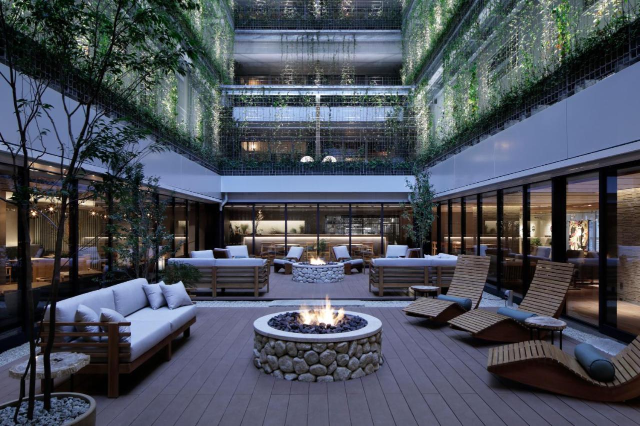 Good Nature Hotel Kyoto Eksteriør bilde The hotel's courtyard